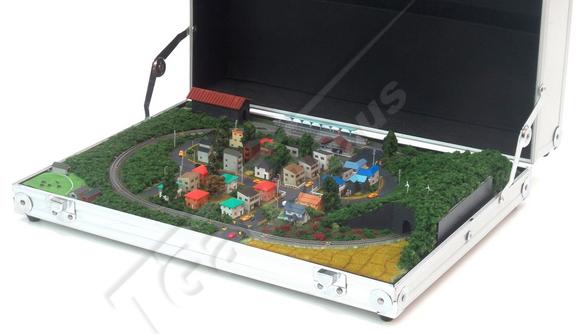Attache Case Diorama 